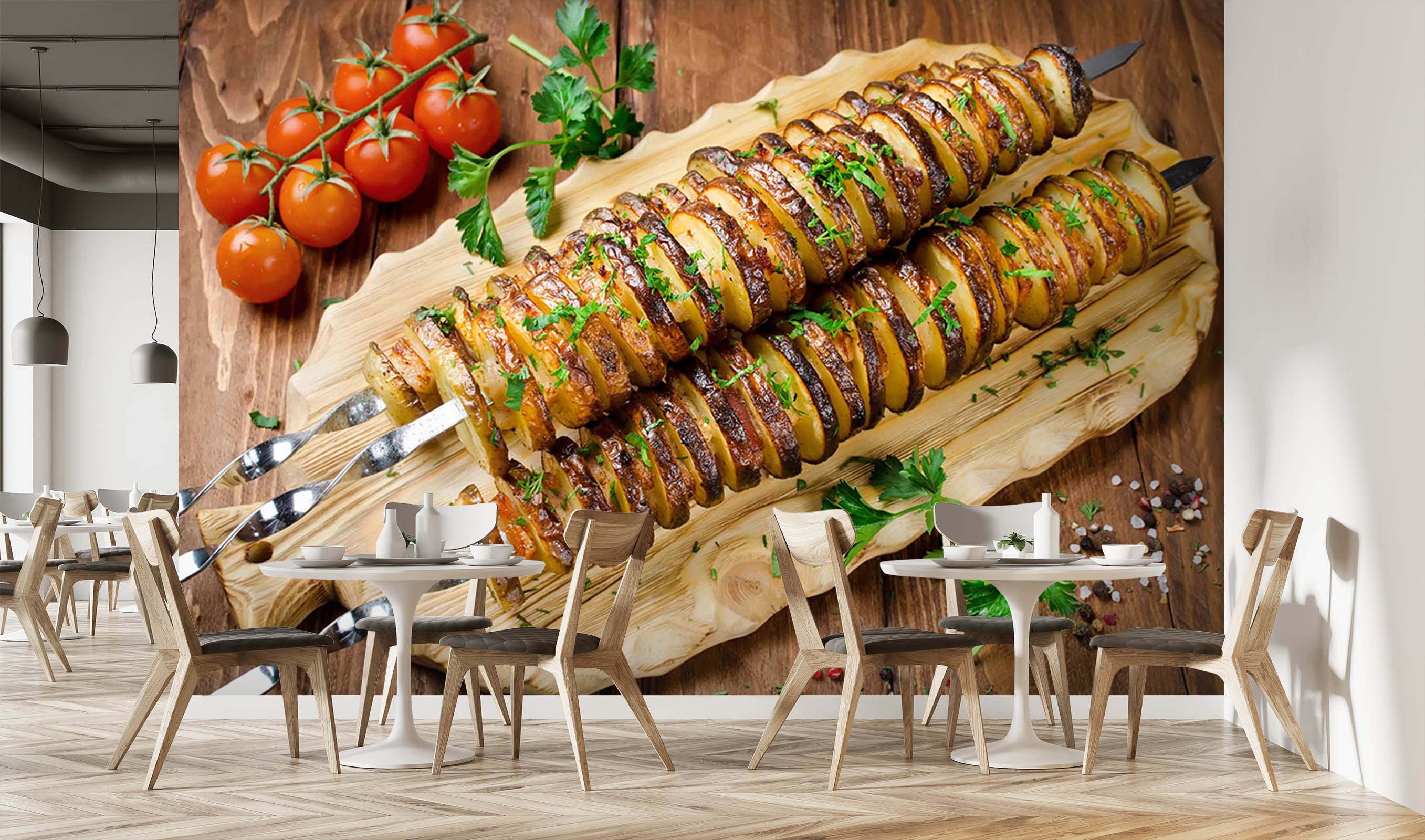 3D Grill Kebab Shop BBQ 316 Wall Mural Wall Murals Commercial
