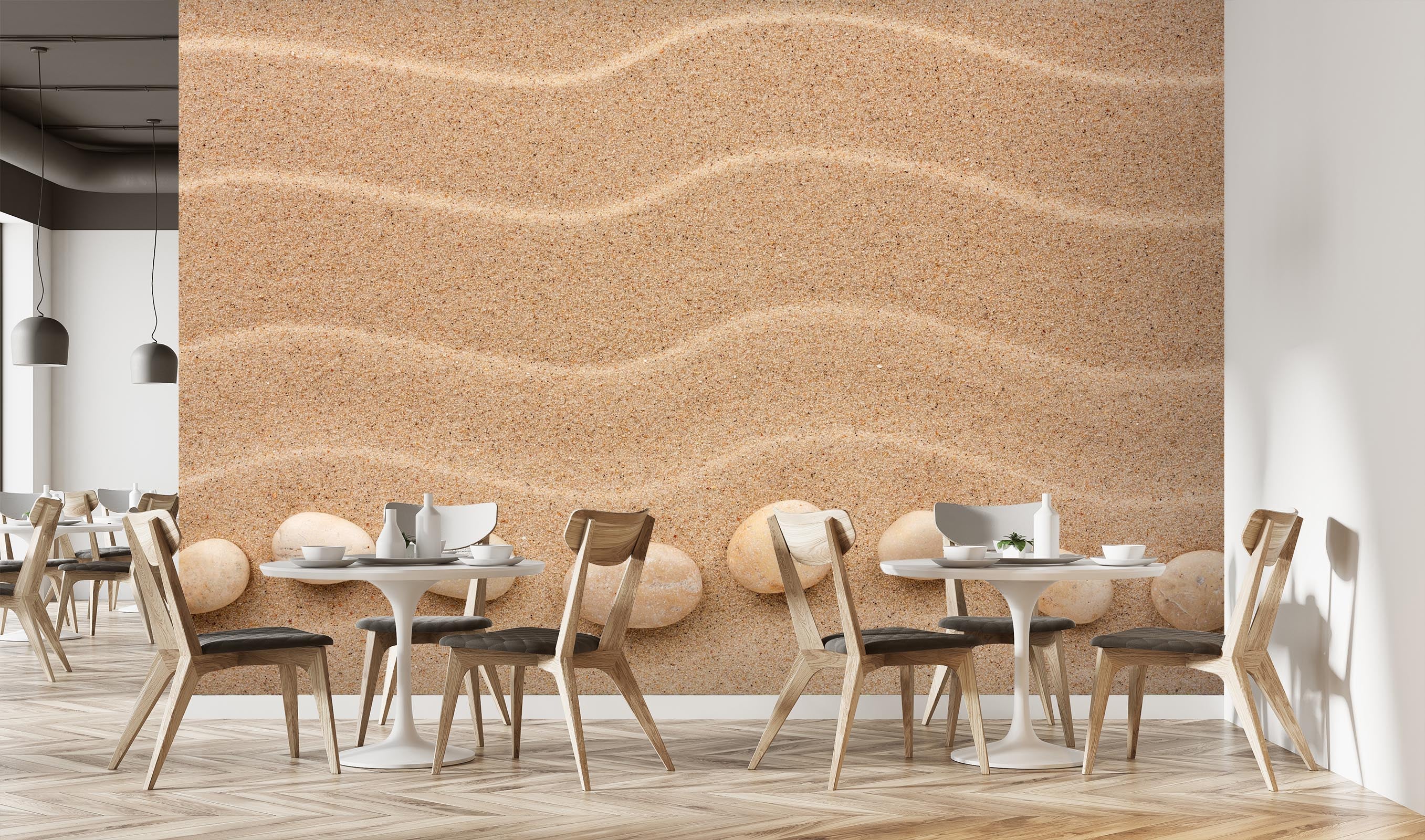 3D Beach Stone 2019 Wall Mural Wall Murals