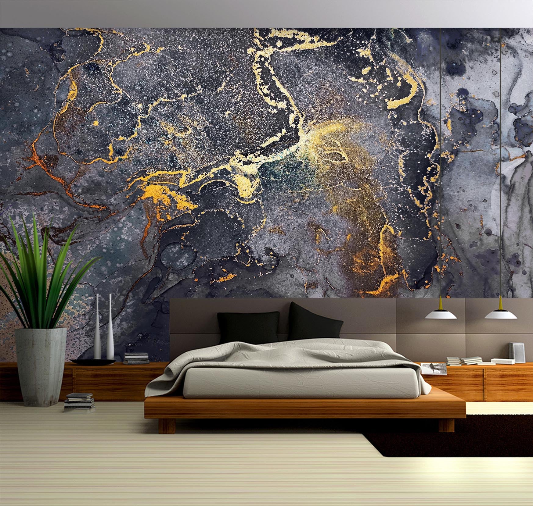 3D Ink Texture 2086 Wall Mural Wall Murals