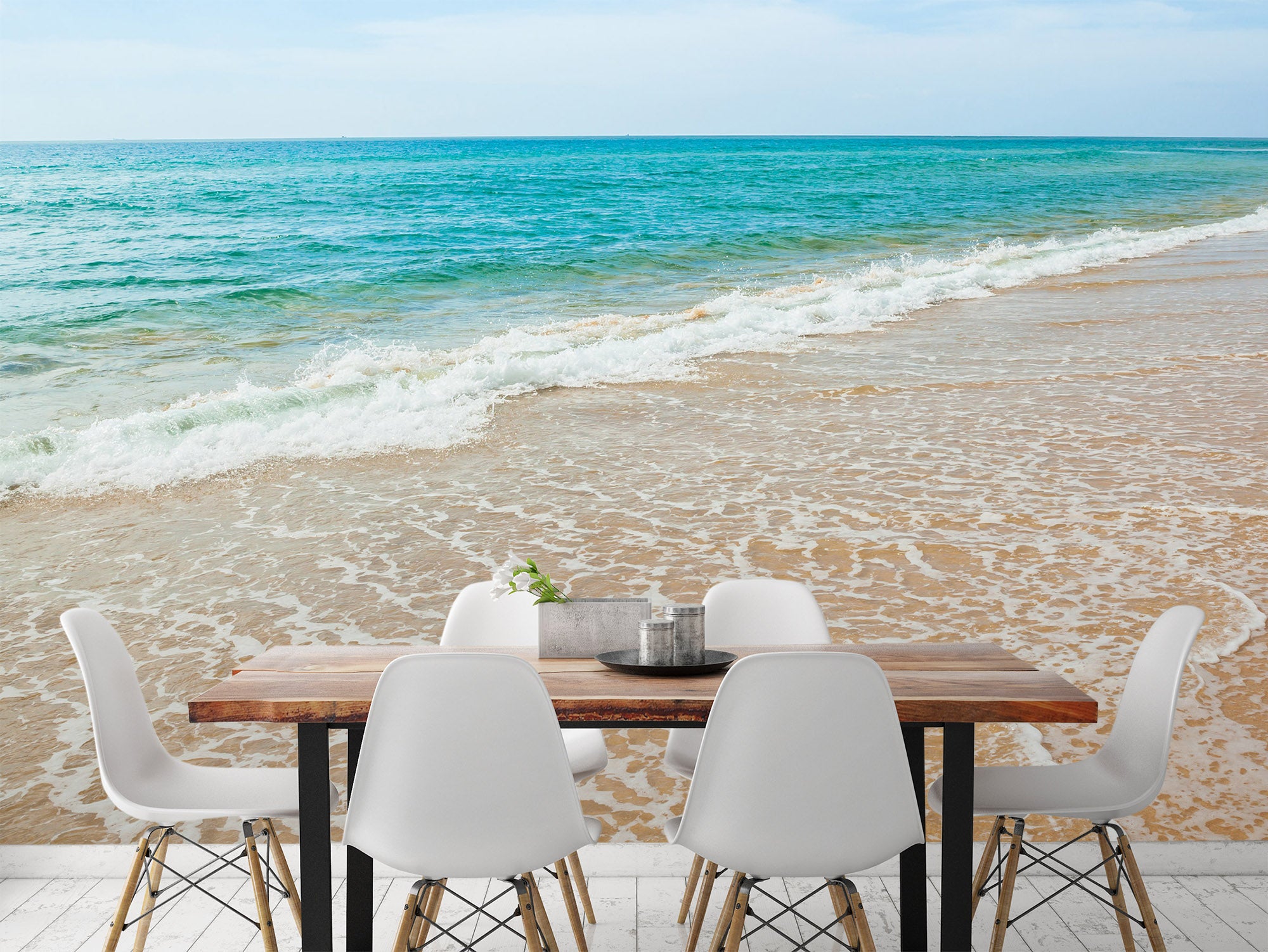 3D Beach Sea 2033 Wall Mural Wall Murals