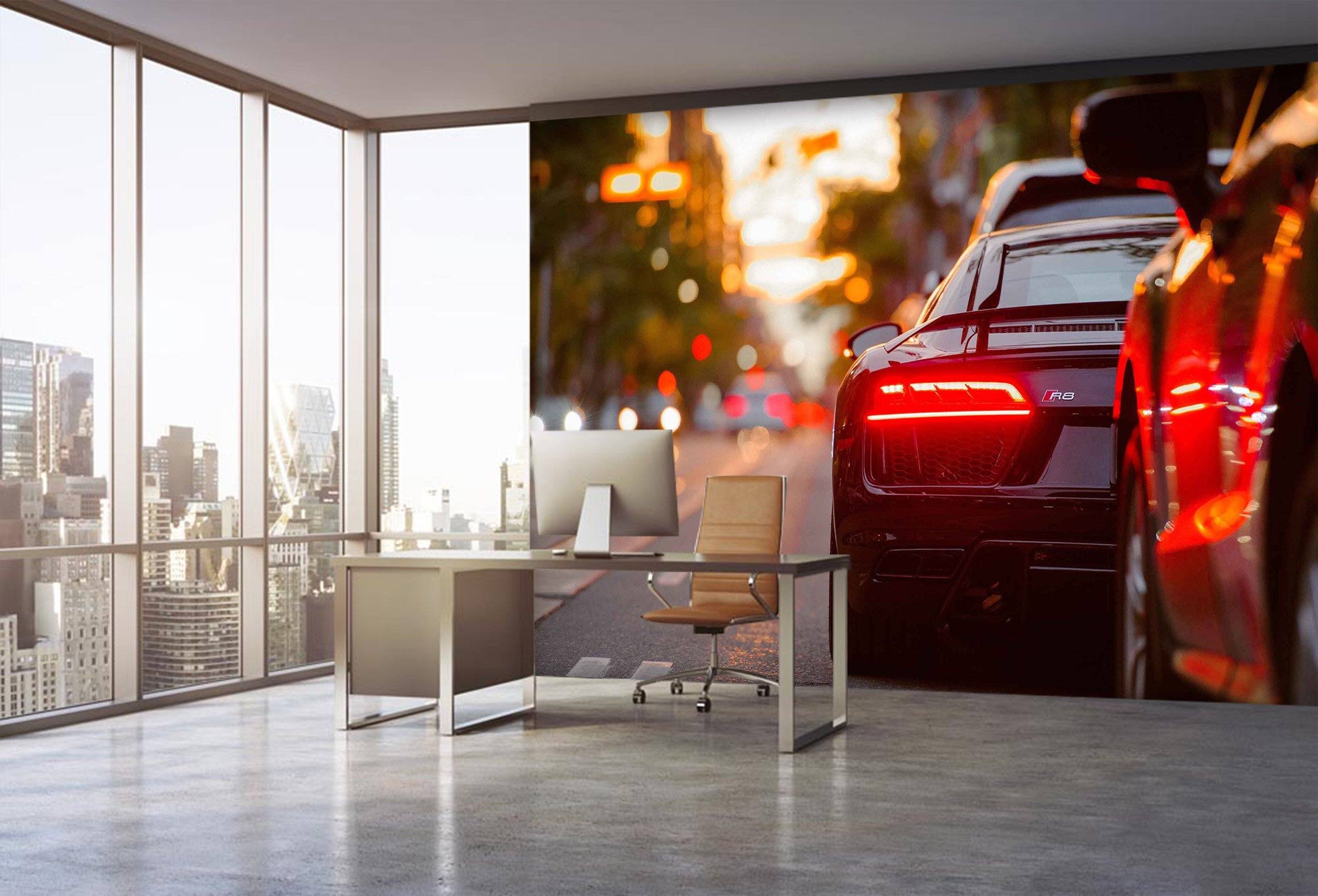 3D Street Car 941 Vehicle Wall Murals Wallpaper AJ Wallpaper 2