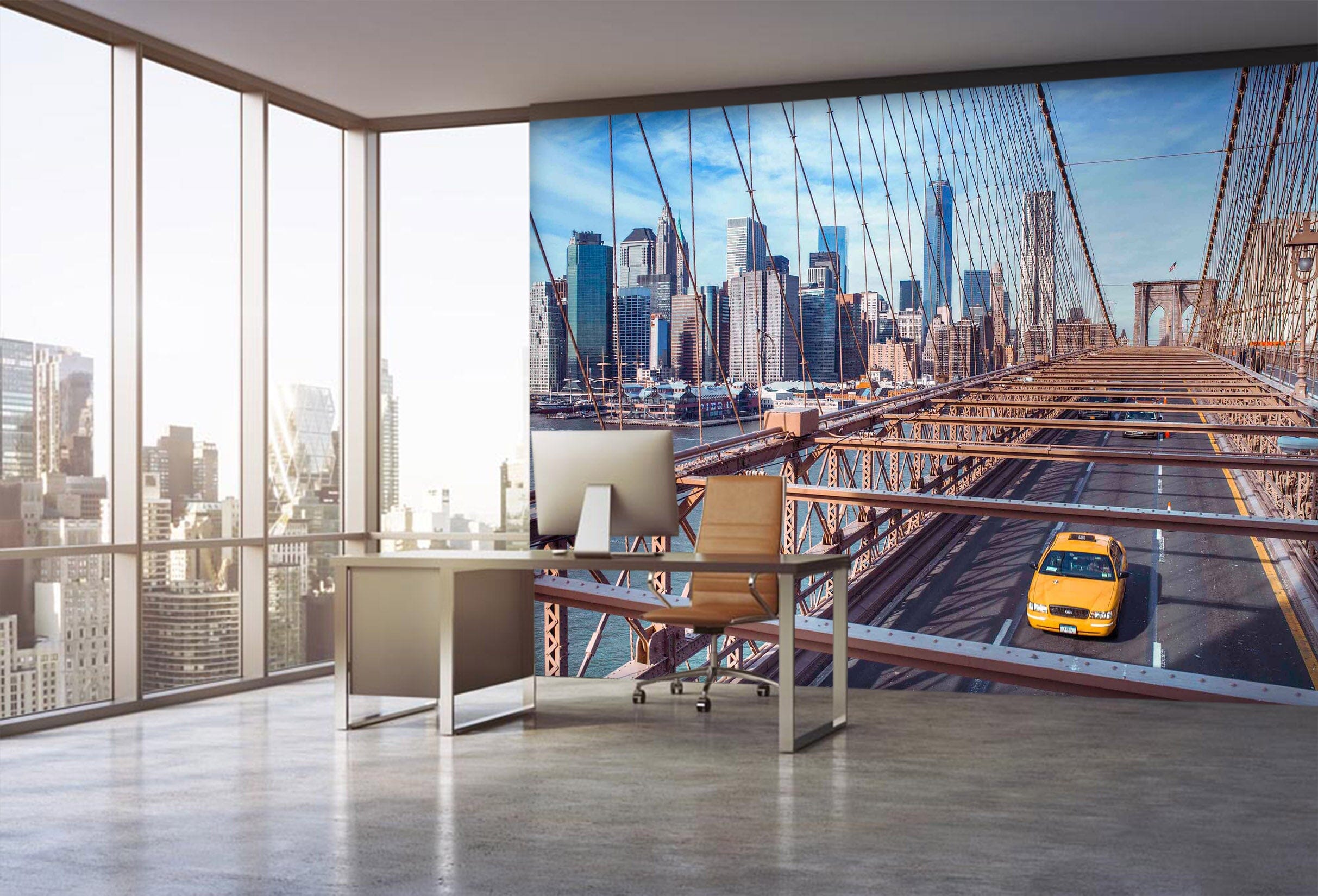 3D Bridge River 1419 Assaf Frank Wall Mural Wall Murals Wallpaper AJ Wallpaper 2