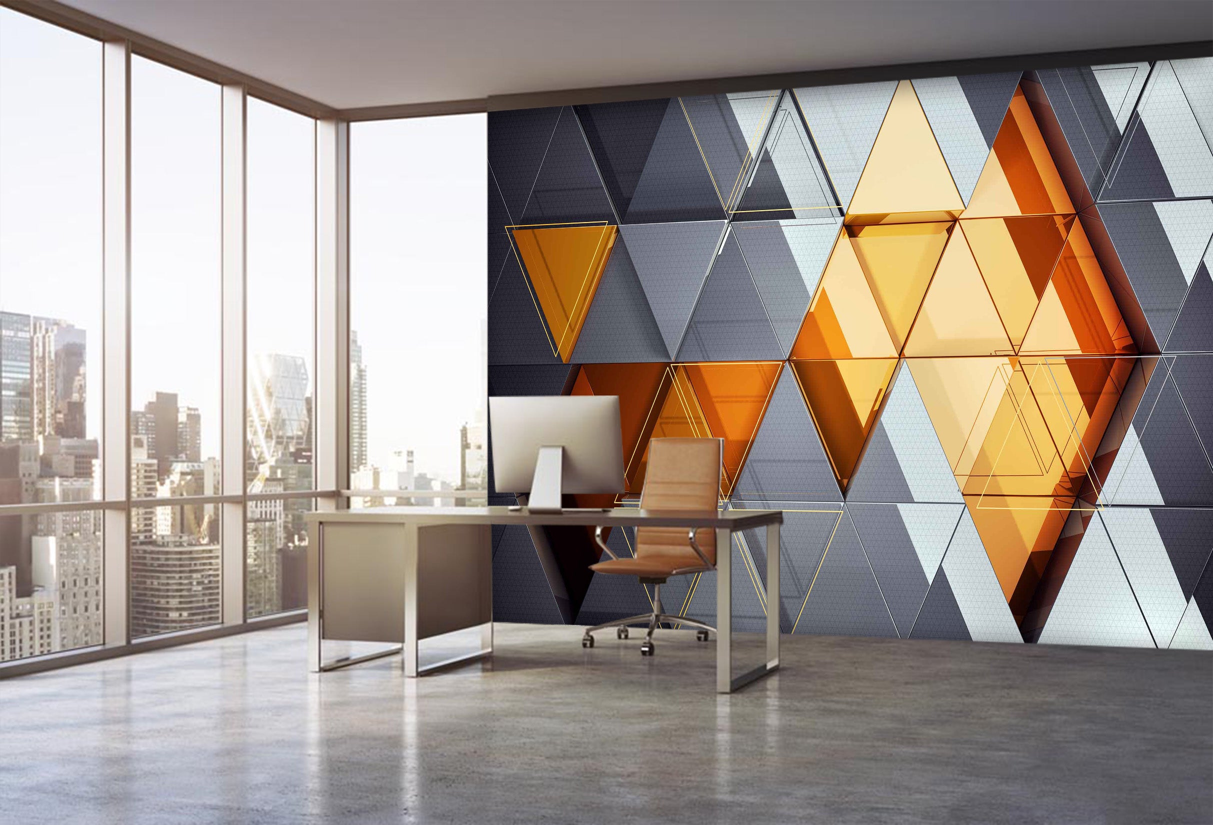3D Business Office 45 Wall Murals