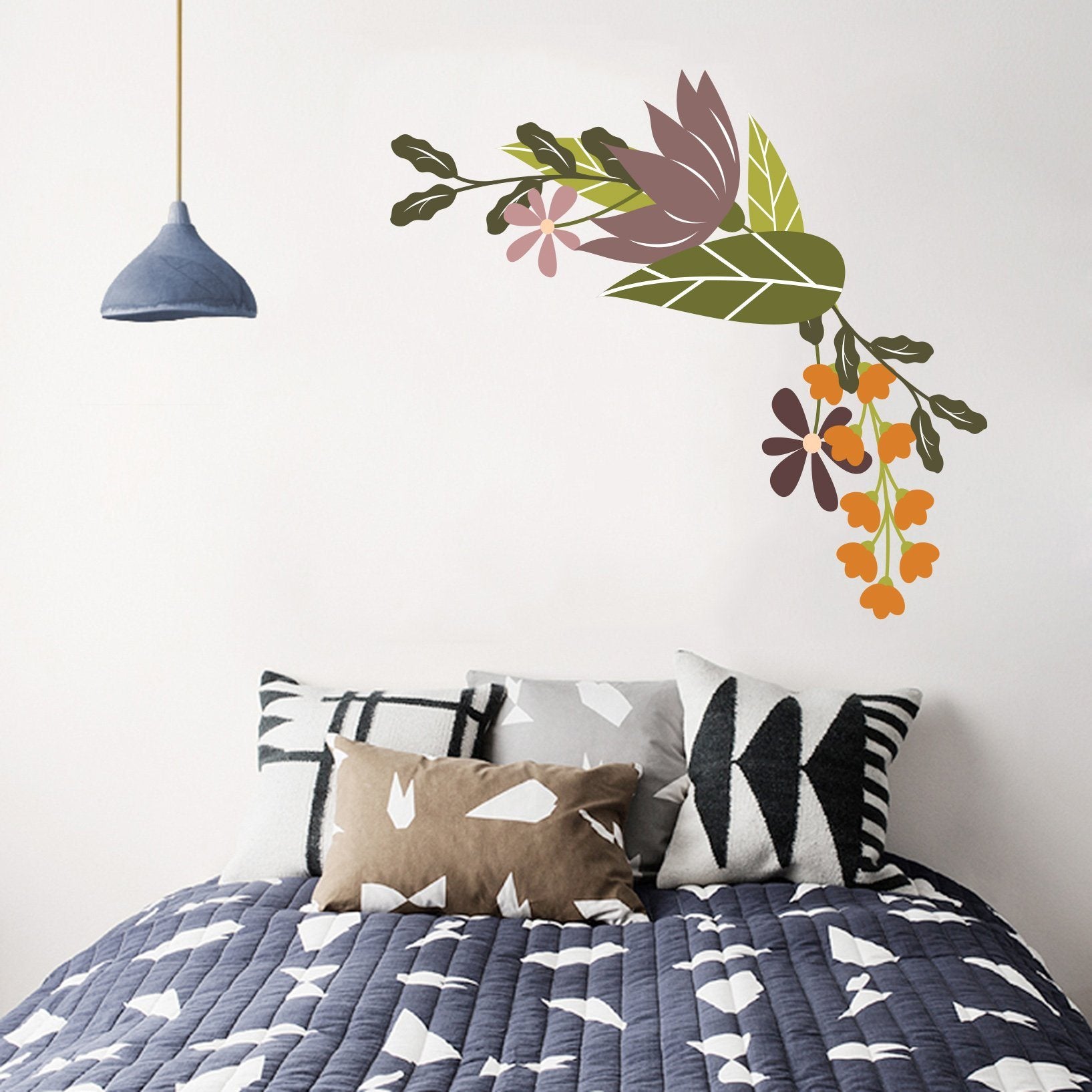 3D Morning Glory Leaf 244 Wall Stickers Wallpaper AJ Wallpaper