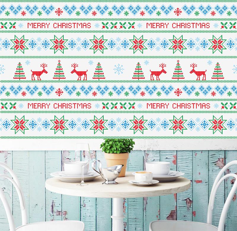 3D Deer Pattern 027 Wallpaper AJ Wallpaper