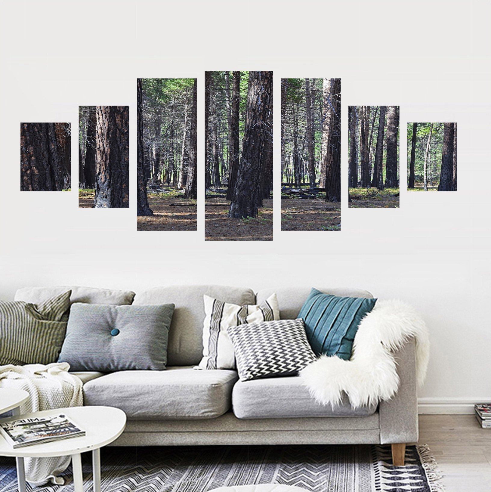 3D Tree Bird 195 Unframed Print Wallpaper Wallpaper AJ Wallpaper