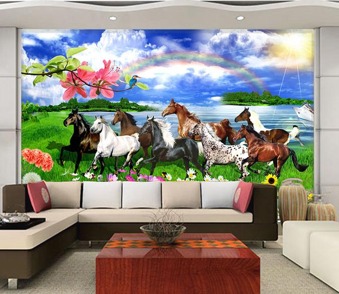 Galloping Horse Wallpaper AJ Wallpaper 1