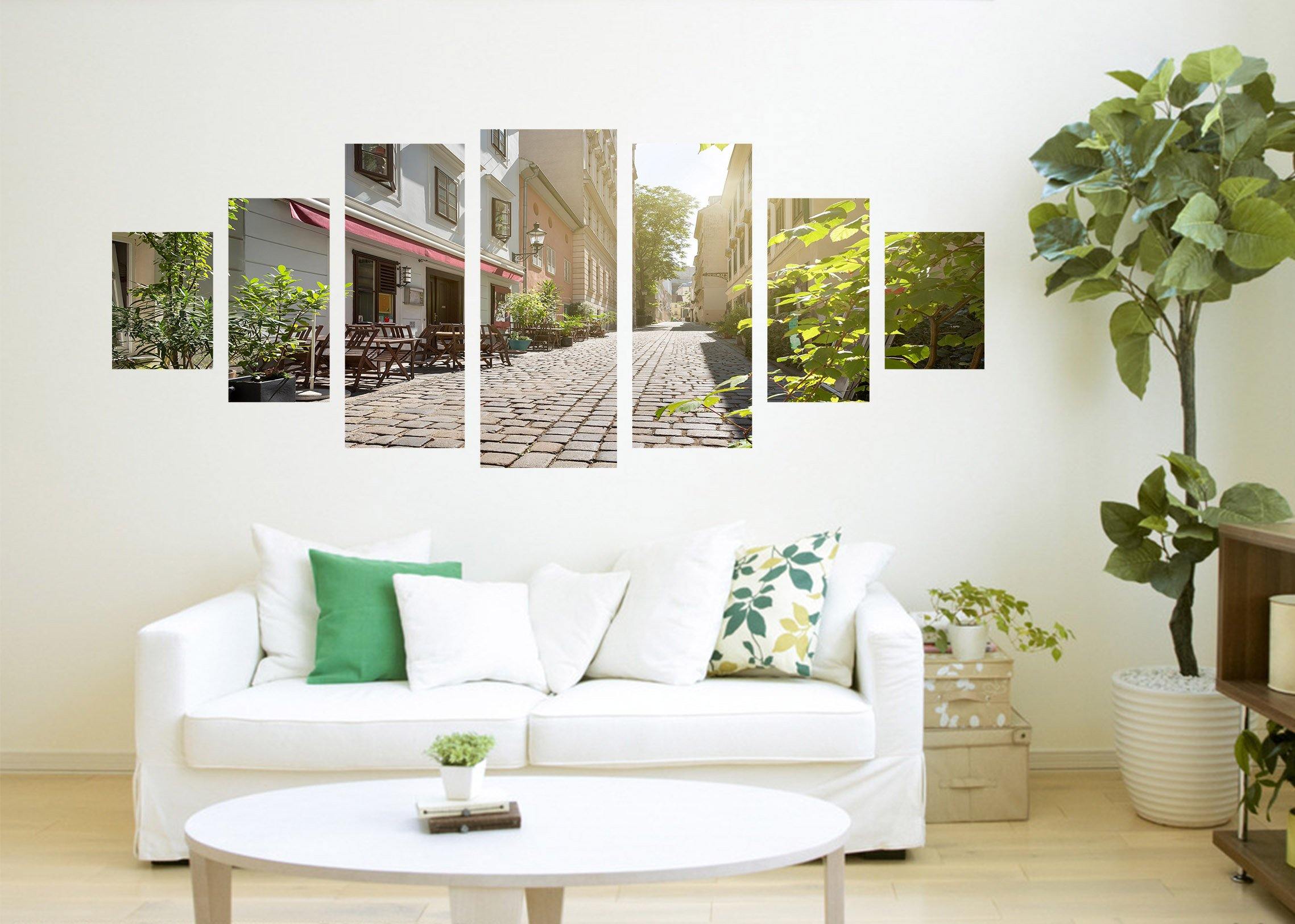 3D Alley Quiet 020 Unframed Print Wallpaper Wallpaper AJ Wallpaper