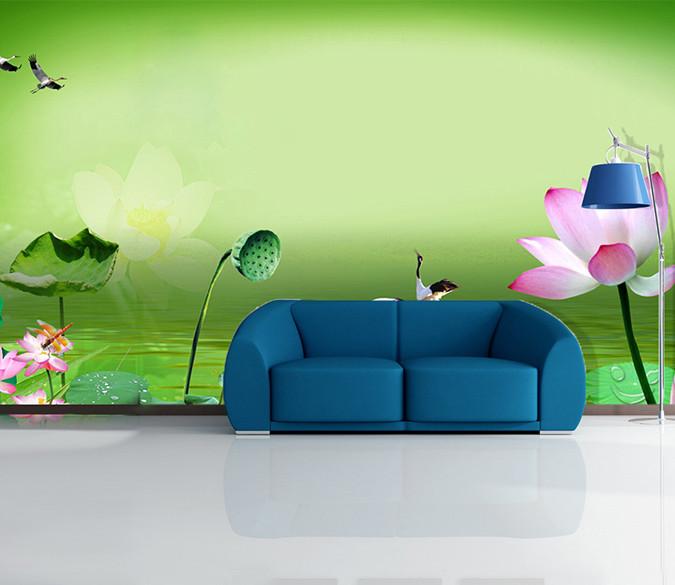 Blooming Lotus 1 Wallpaper AJ Wallpaper 1