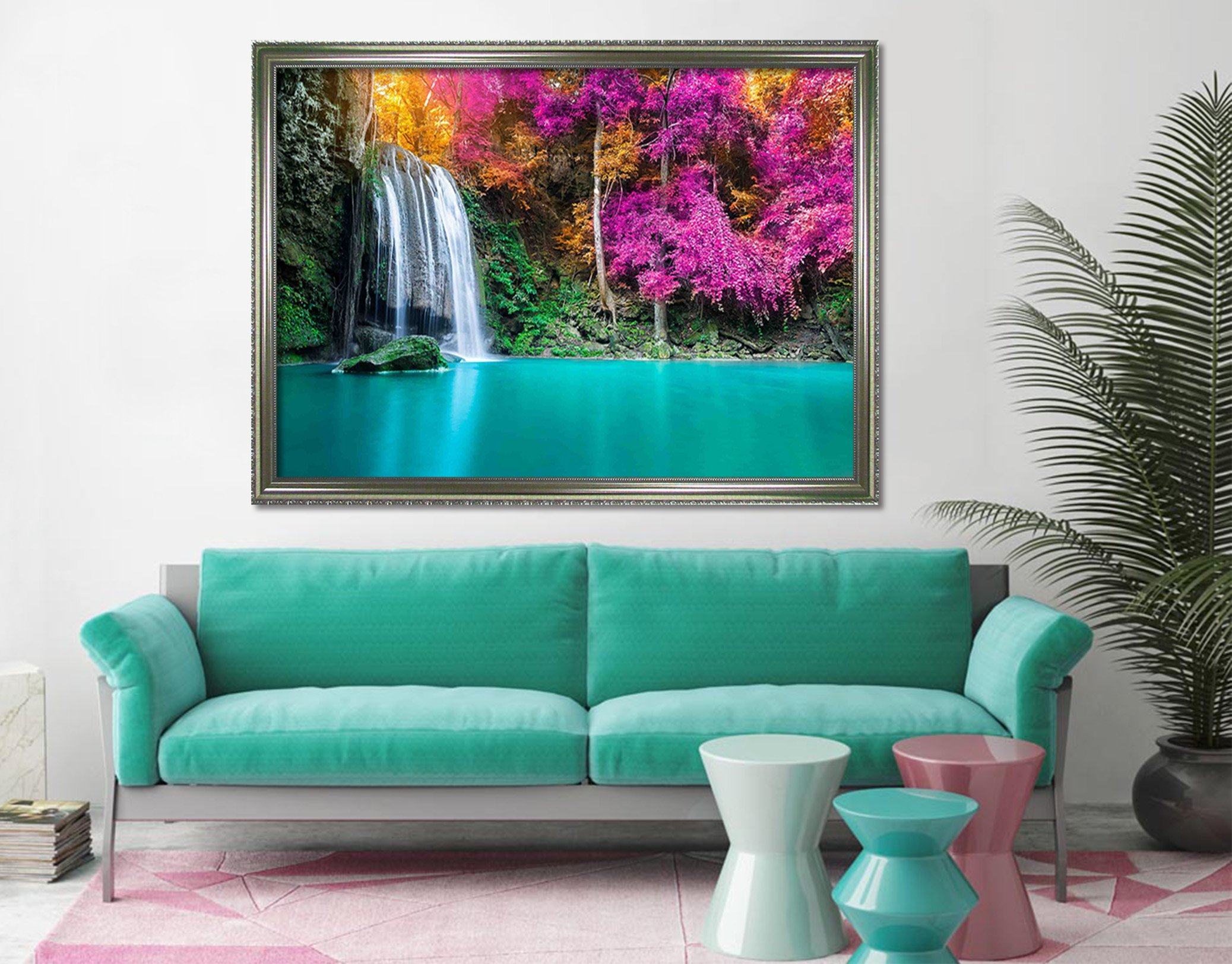 3D Human Environment 195 Fake Framed Print Painting Wallpaper AJ Creativity Home