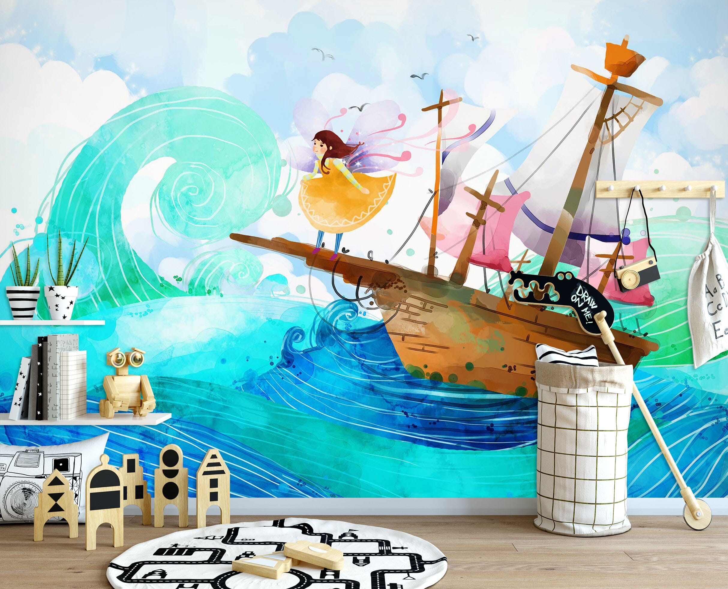 3D Sea Cruise 1654 Wall Murals Wallpaper AJ Wallpaper 2