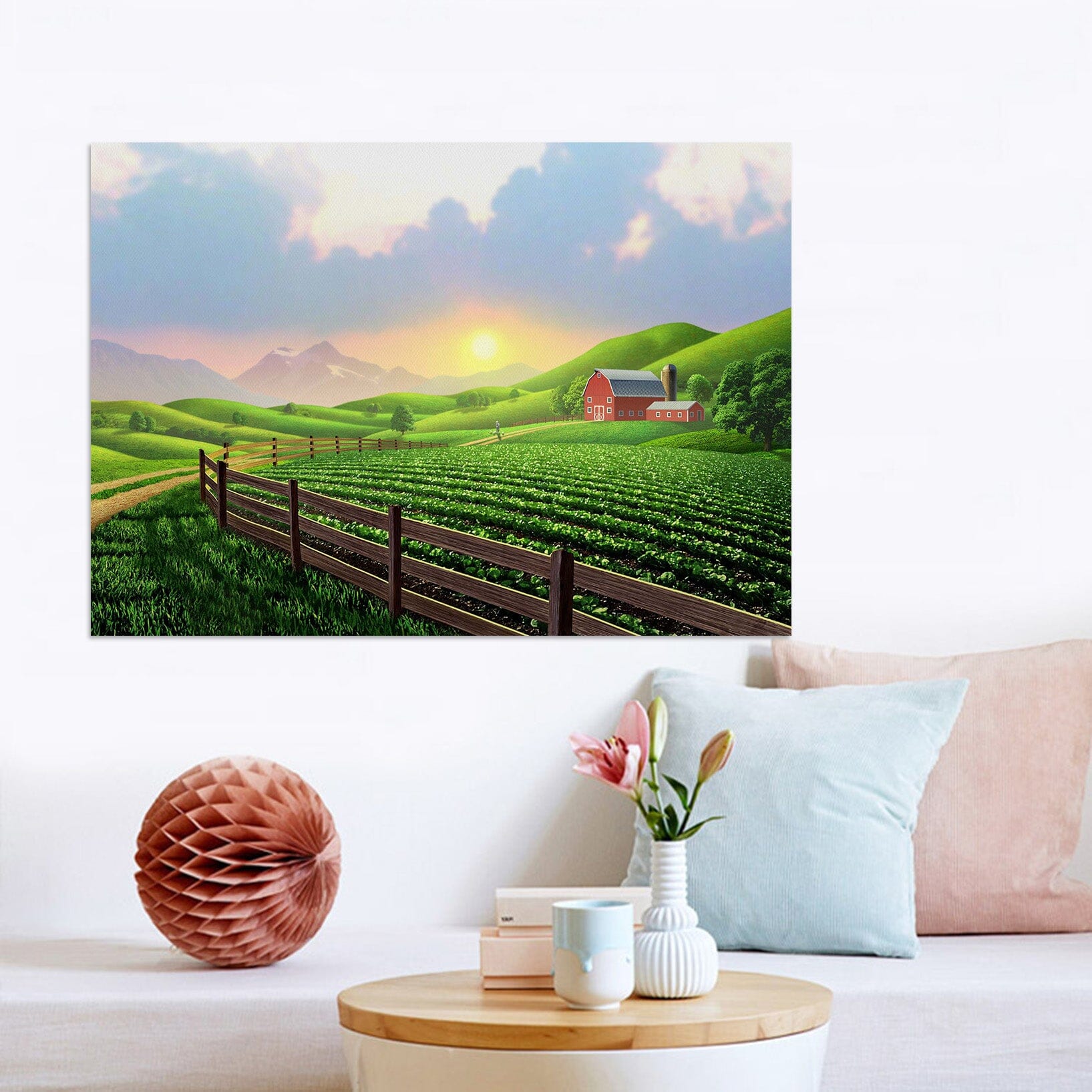 3D Happy Farm 017 Jerry LoFaro Wall Sticker Wallpaper AJ Wallpaper 2