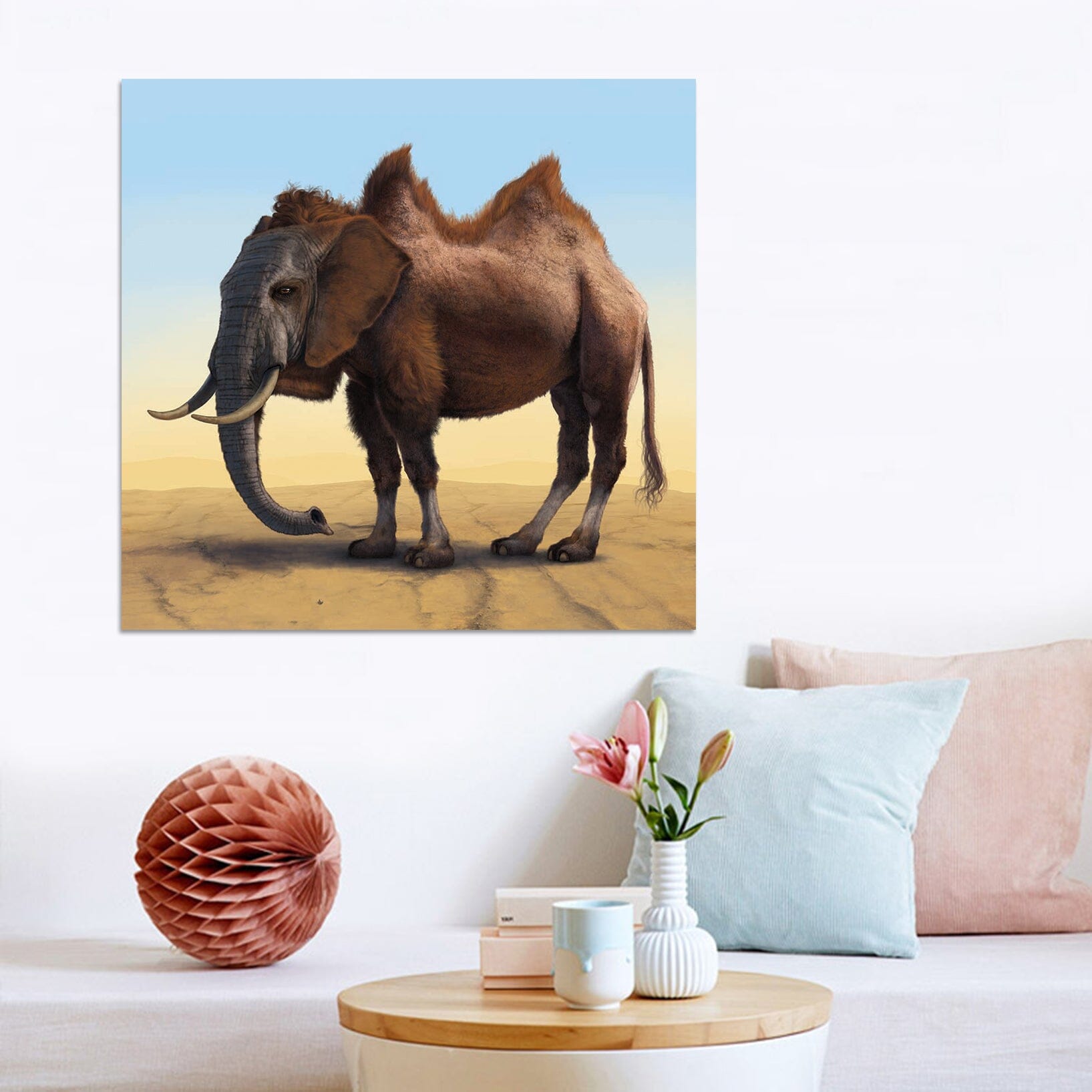 3D Elephant 001 Vincent Hie Wall Sticker Wallpaper AJ Wallpaper 2