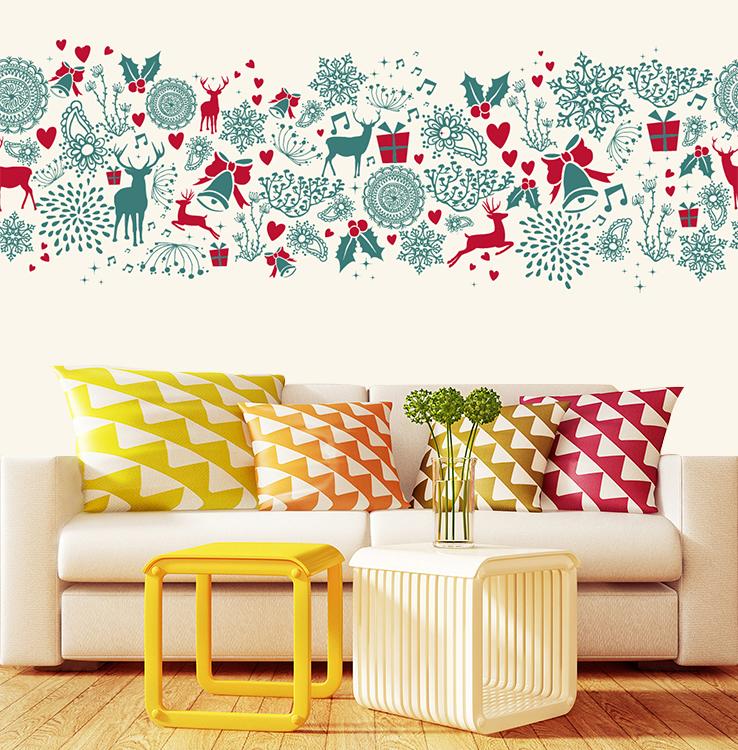 3D Elegant Deer Bell 081 Wallpaper AJ Wallpaper