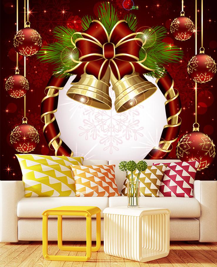 3D Christmas Double Belling 55 Wallpaper AJ Wallpapers