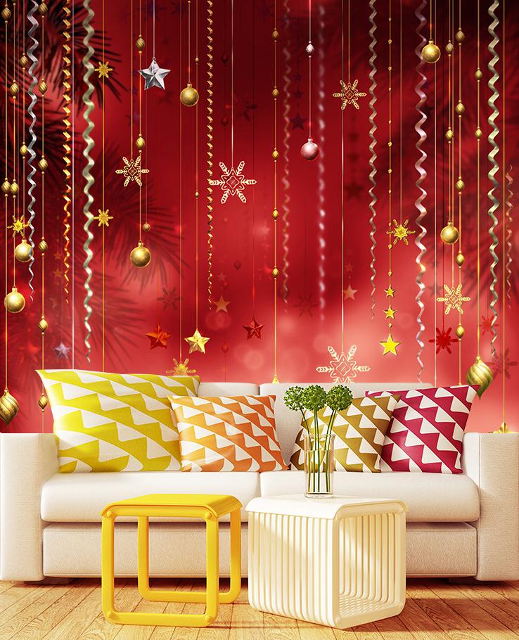 3D Christmas Decorations 047 Wallpaper AJ Wallpaper