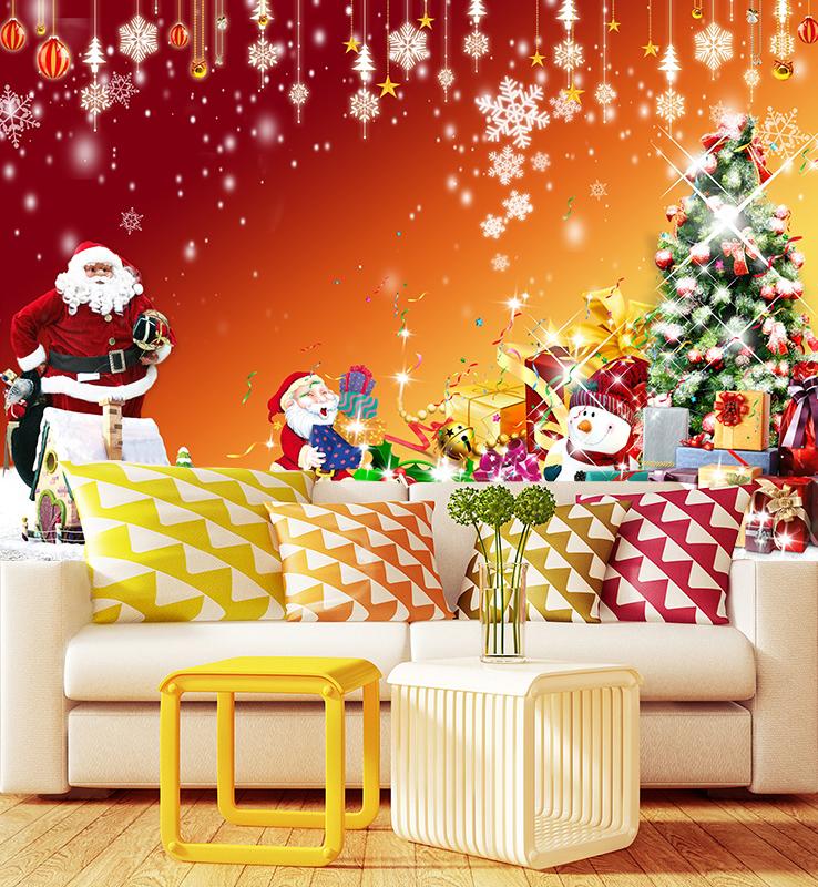 3D Snowflake Gift 049 Wallpaper AJ Wallpaper