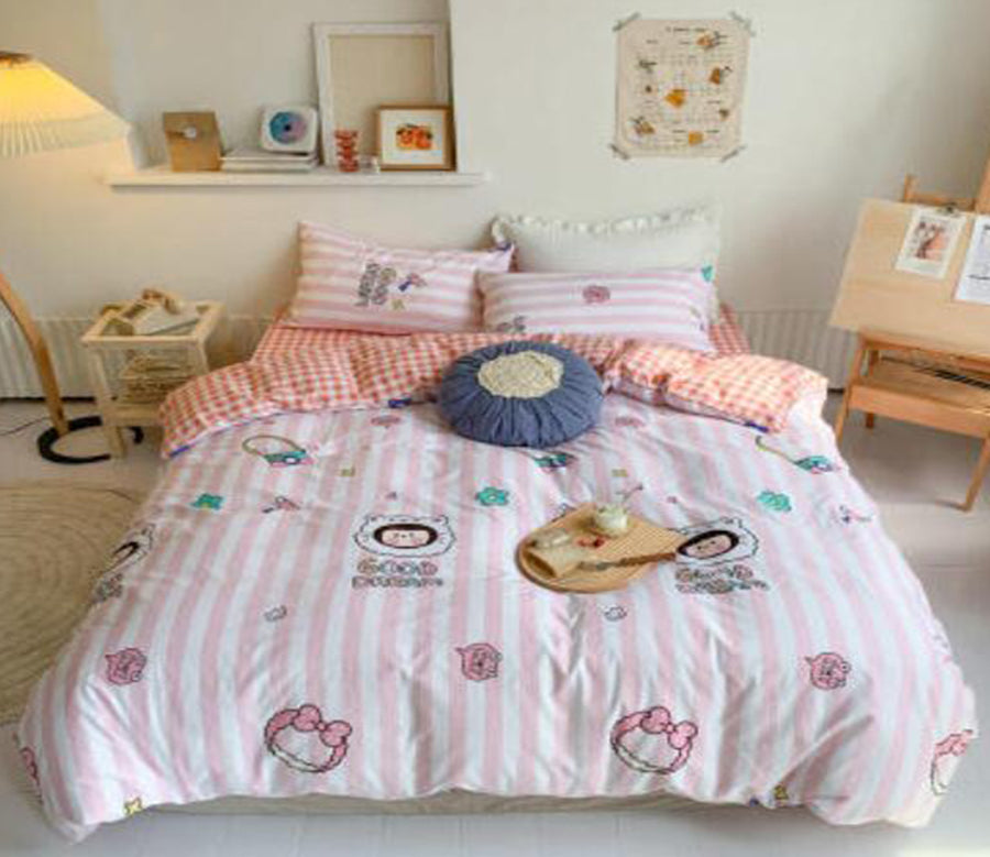 3D Doll Head 16090 Bed Pillowcases Quilt