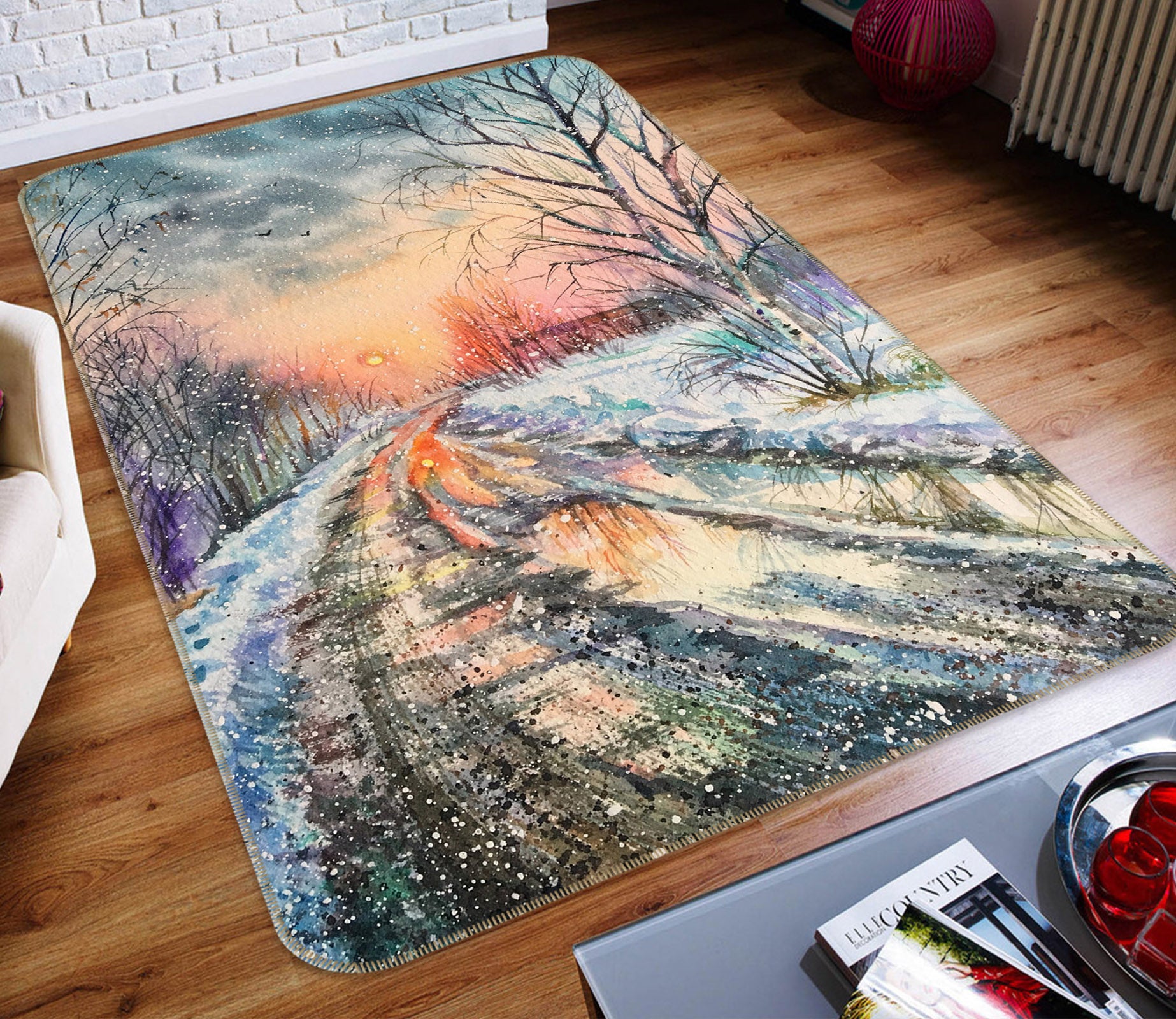 3D The Way 26098 Non Slip Rug Mat