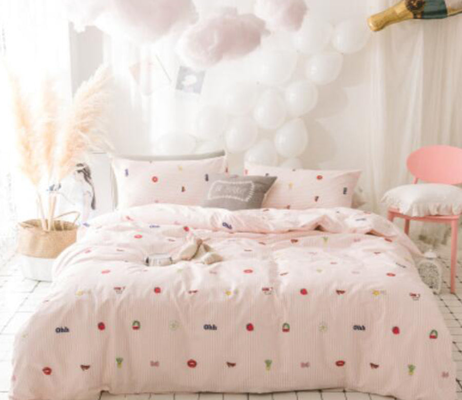 3D Pattern 20199 Bed Pillowcases Quilt