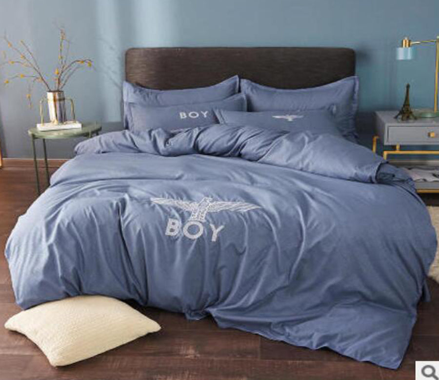 3D Blue 50041 Bed Pillowcases Quilt