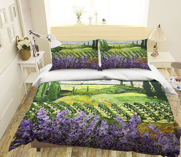 3D Chinaberry Hill 2118 Allan P. Friedlander Bedding Bed Pillowcases Quilt Quiet Covers AJ Creativity Home 