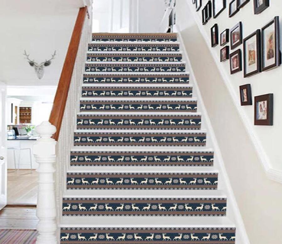 3D Elk 3069 Stair Risers Wallpaper AJ Wallpaper