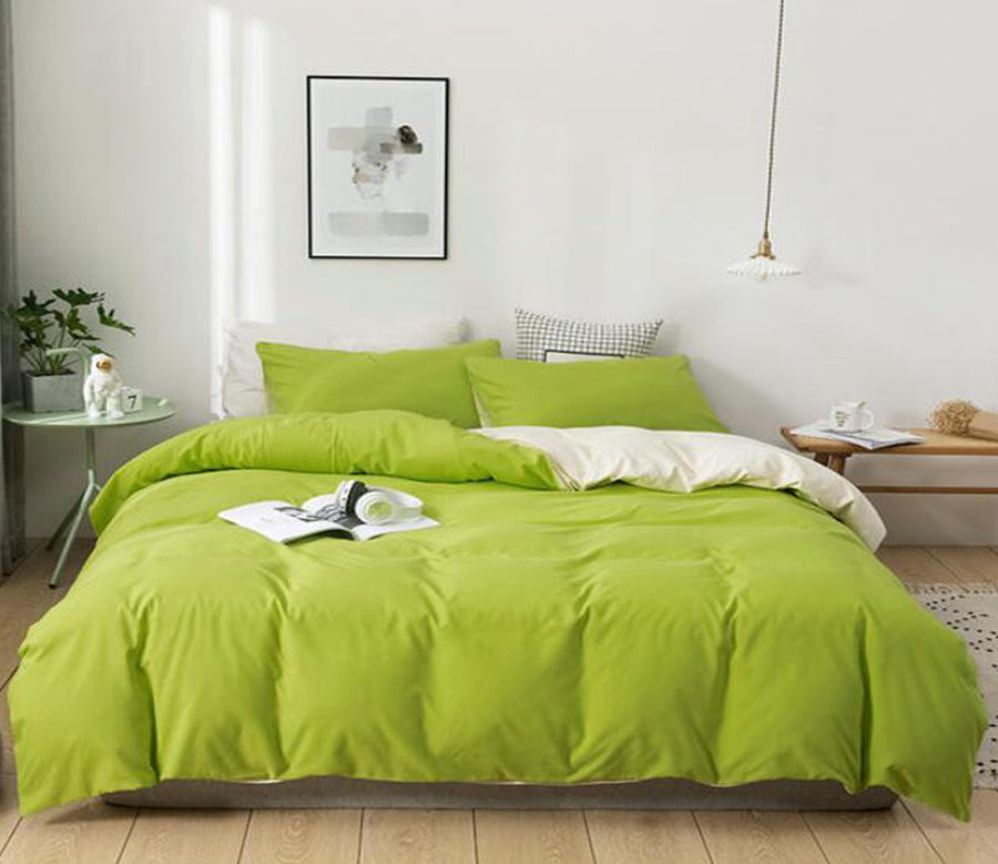 3D Green Cyan 2076 Bed Pillowcases Quilt