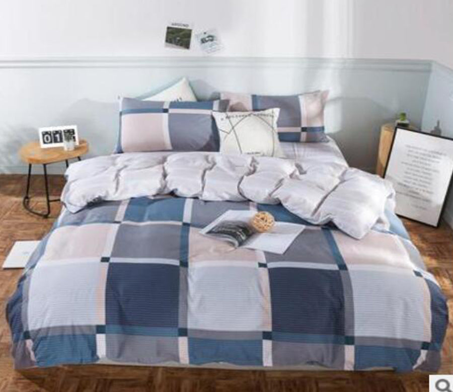 3D Cube 30271 Bed Pillowcases Quilt