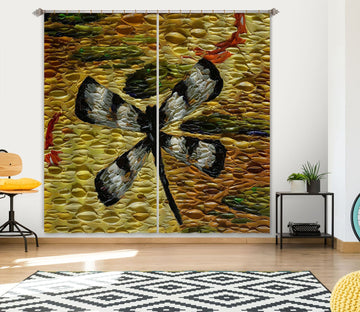 3D Butterfly Kite 046 Dena Tollefson Curtain Curtains Drapes Curtains AJ Creativity Home 