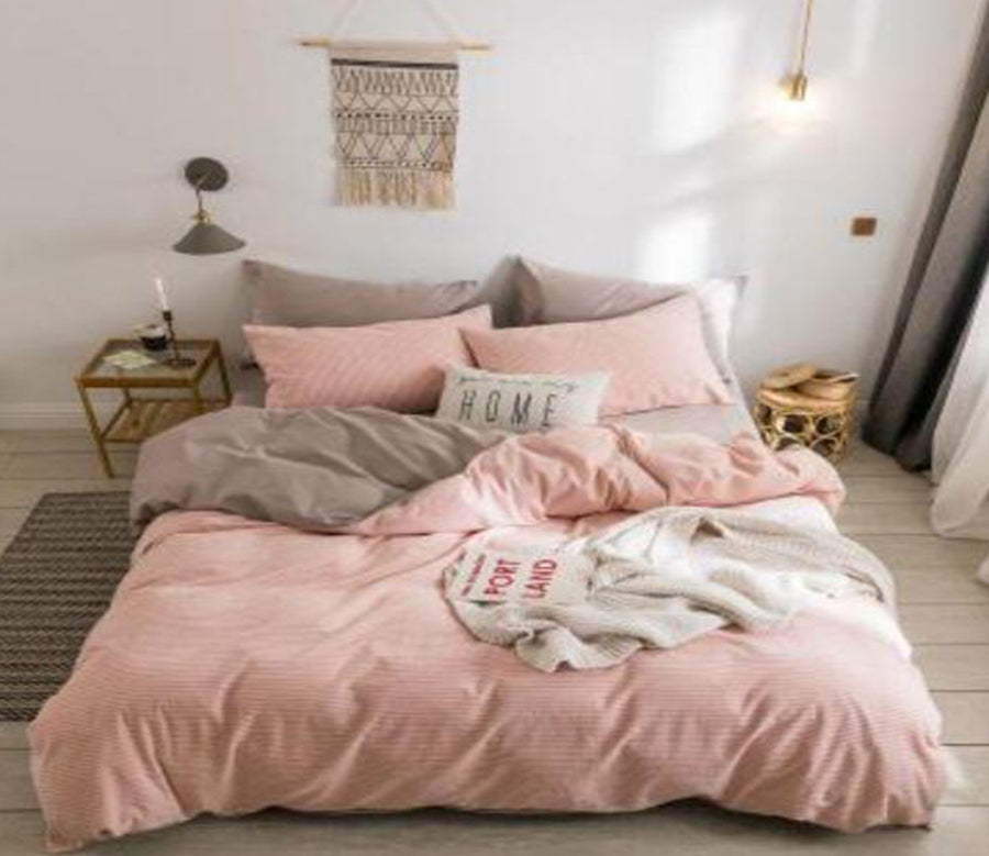 3D Pink 16048 Bed Pillowcases Quilt