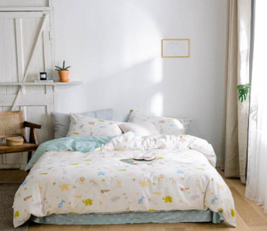 3D Little Animals 40121 Bed Pillowcases Quilt
