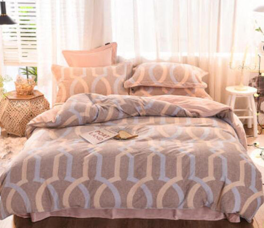 3D Pattern 20077 Bed Pillowcases Quilt