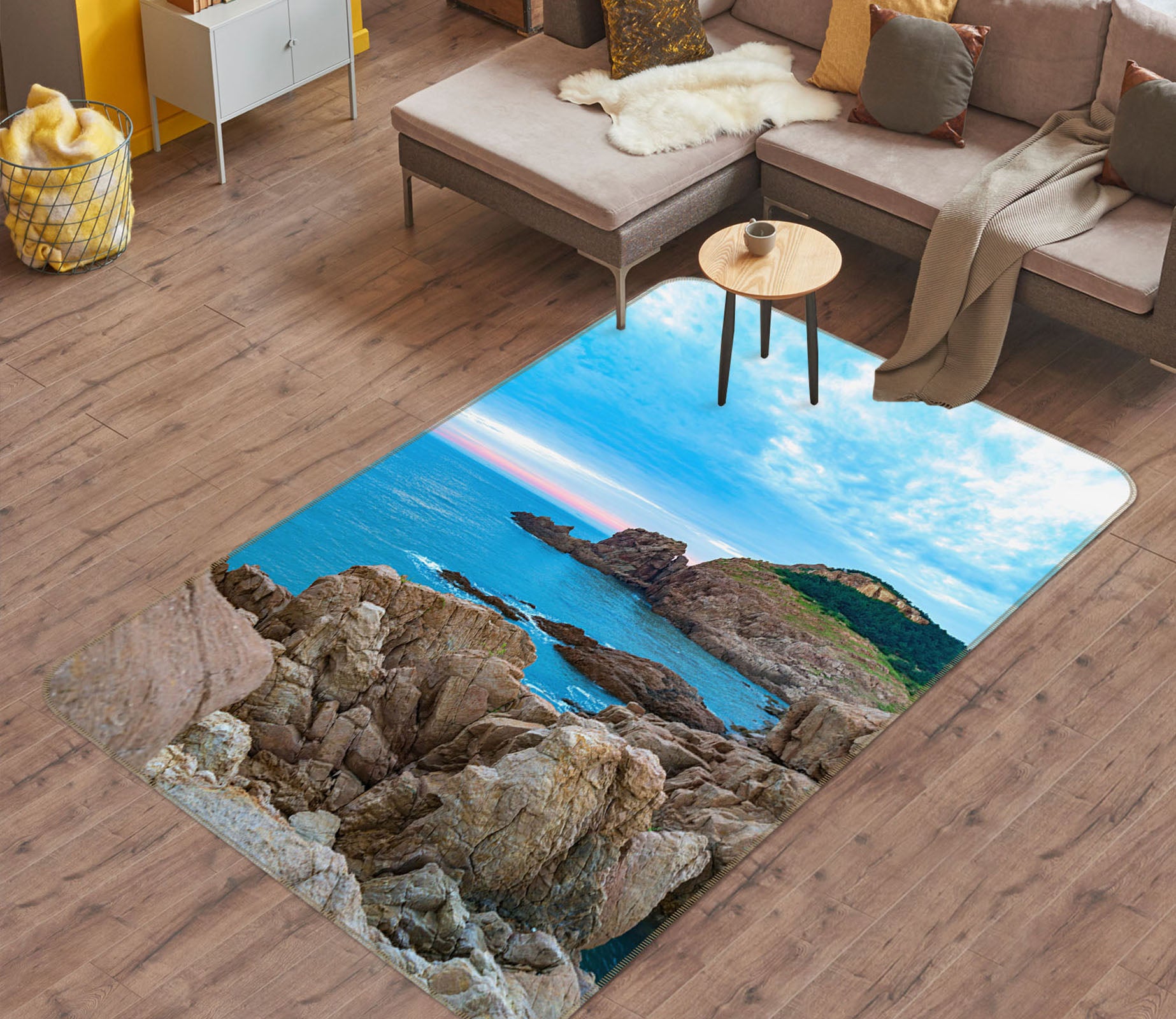 3D Sea Reef 26205 Non Slip Rug Mat