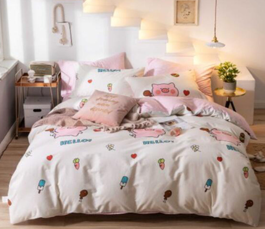 3D Popsicle Pattern 16069 Bed Pillowcases Quilt