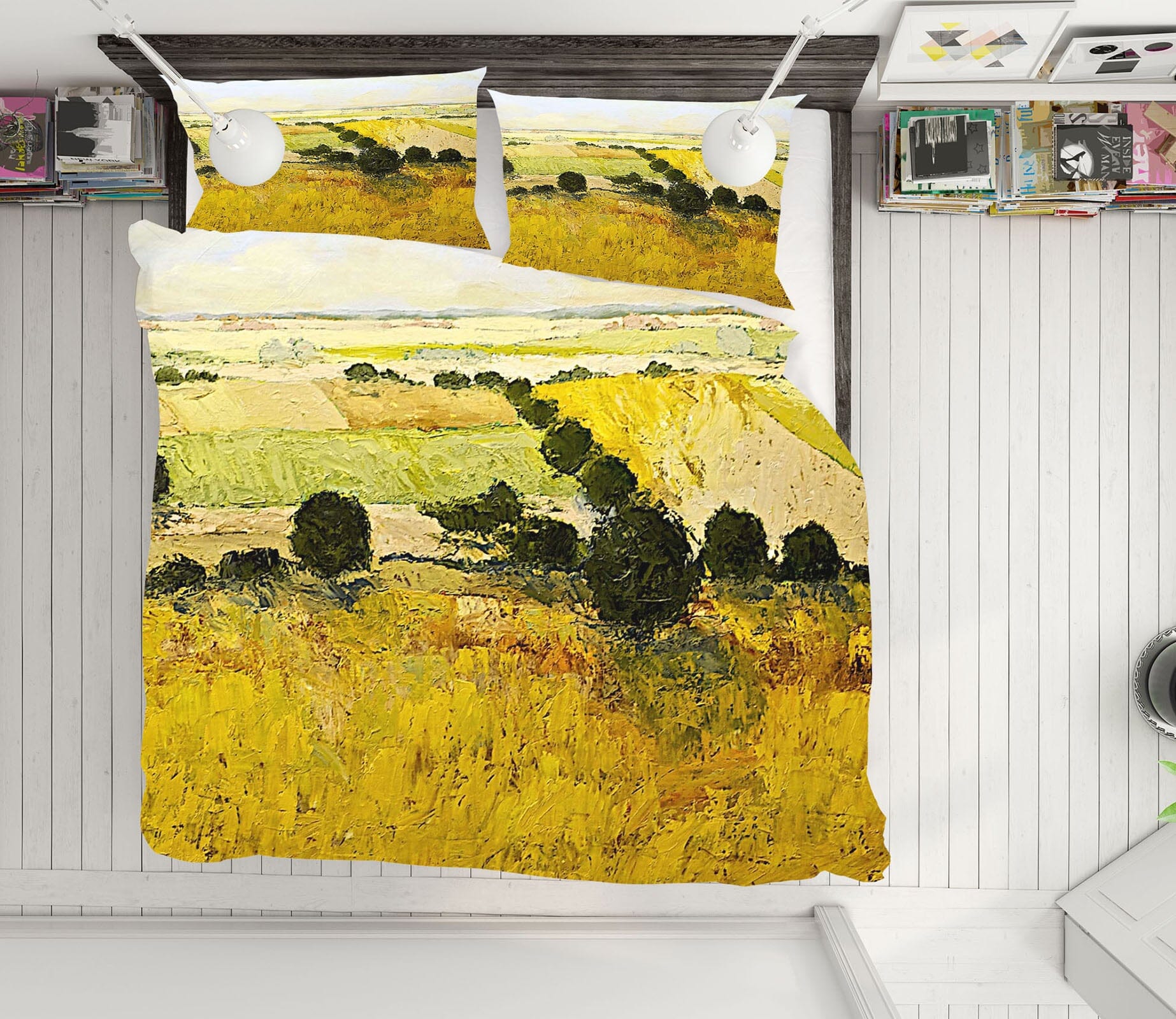 3D Summer End 2116 Allan P. Friedlander Bedding Bed Pillowcases Quilt Quiet Covers AJ Creativity Home