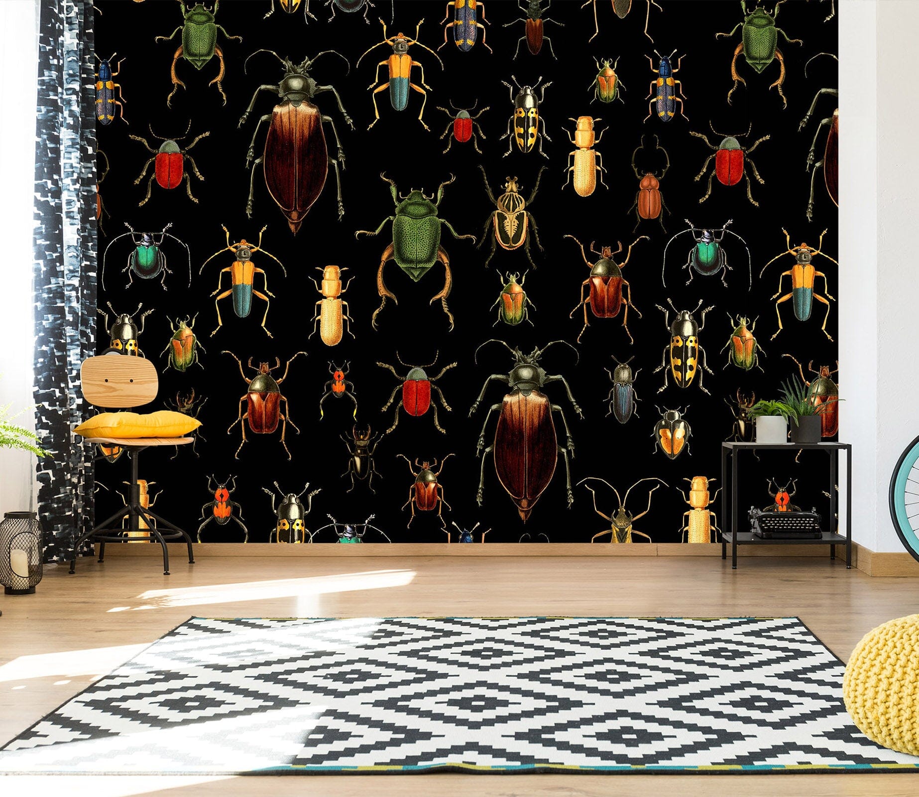 3D Colored Bug 117 Uta Naumann Wall Mural Wall Murals Wallpaper AJ Wallpaper 2