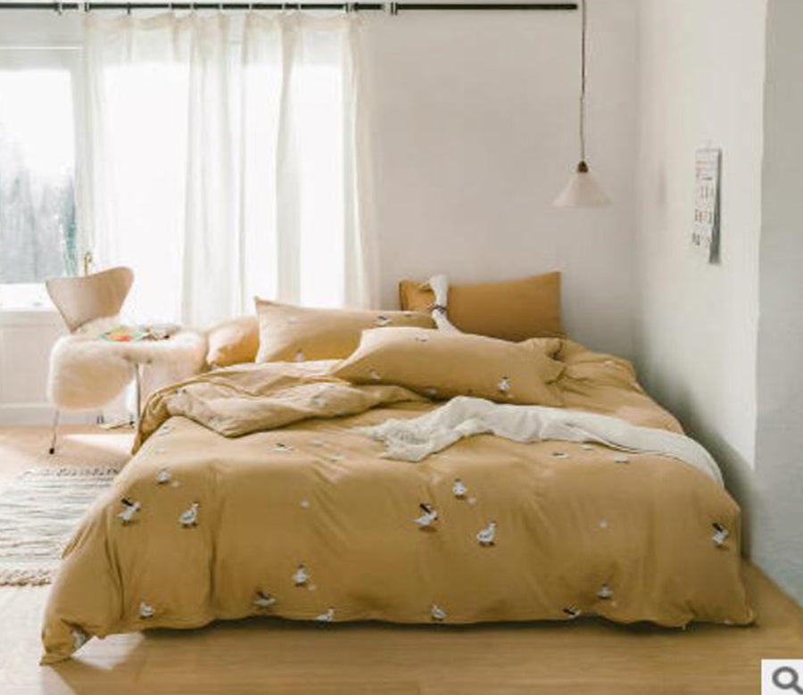 3D Baseball Duck 17159 Bed Pillowcases Quilt