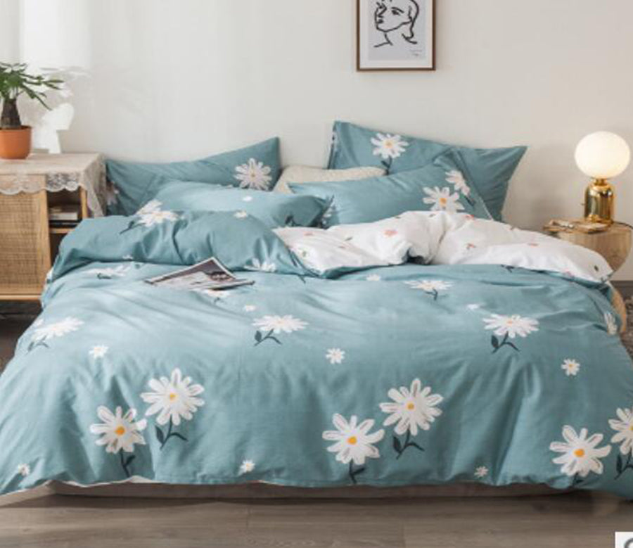 3D Chrysanthemum 14214 Bed Pillowcases Quilt