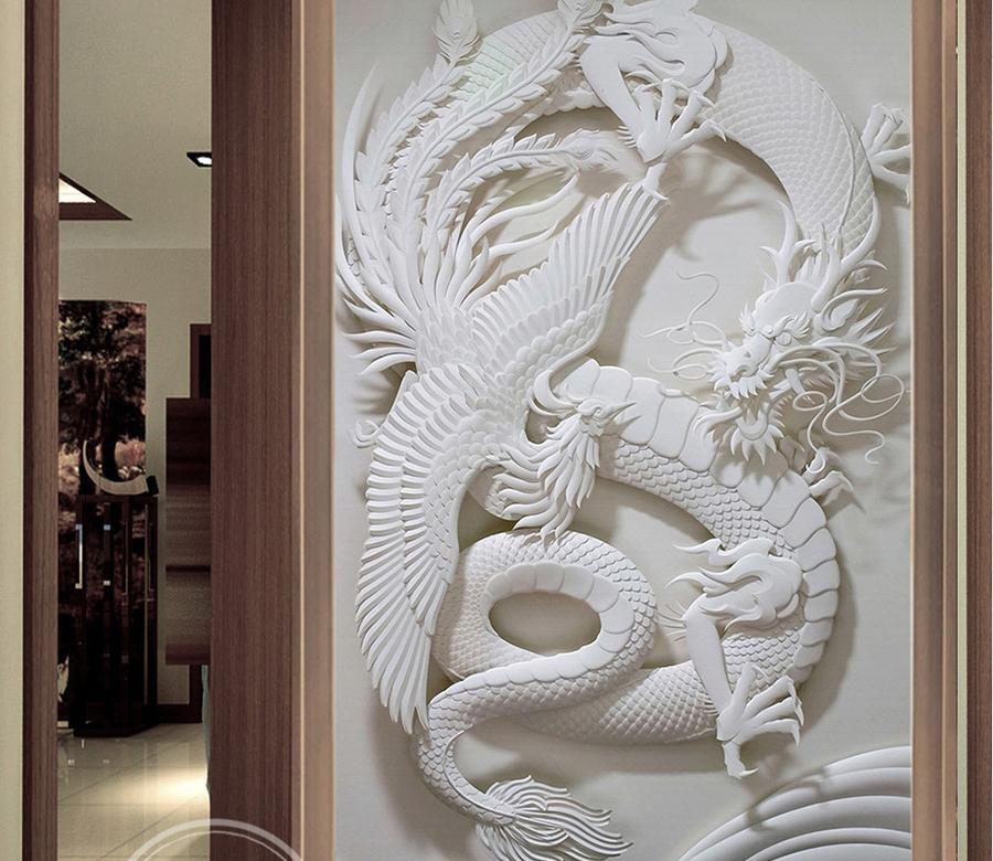 3D Dragon 649 Wall Murals Wallpaper AJ Wallpaper 2