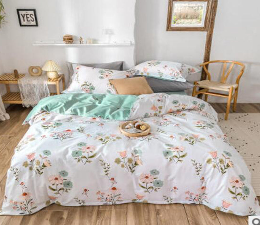 3D Bouquet 13187 Bed Pillowcases Quilt