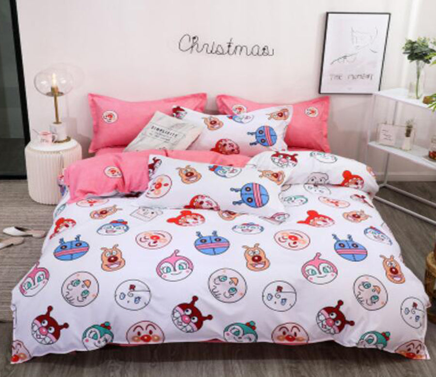 3D Anpanman 4034 Bed Pillowcases Quilt