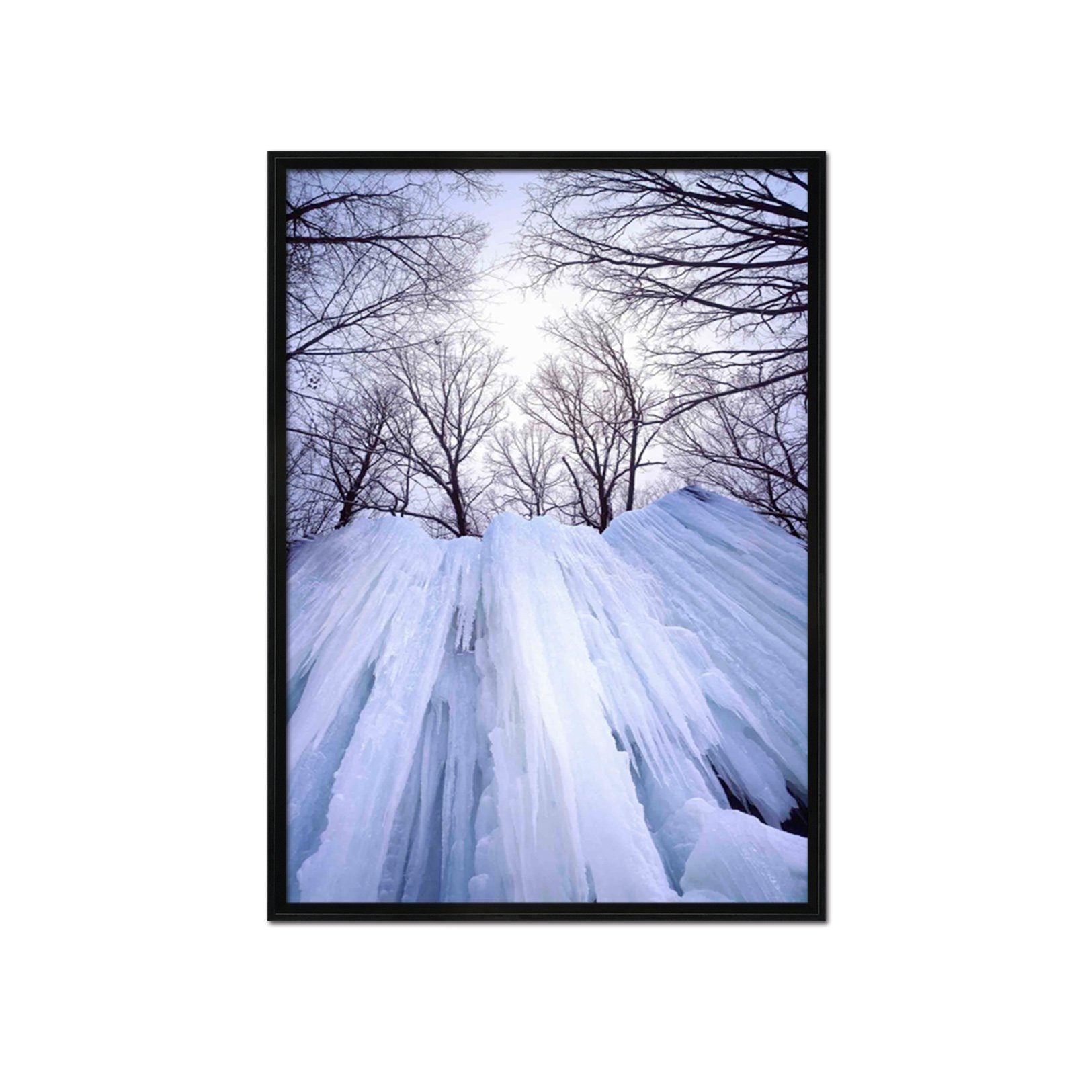 3D Ice Days 019 Fake Framed Print Painting Wallpaper AJ Creativity Home