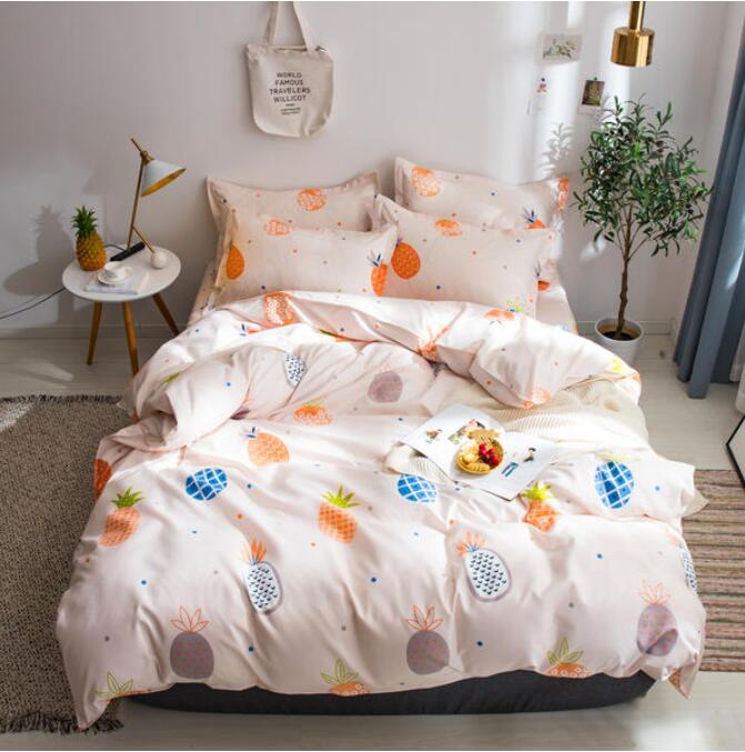 3D A Lot Of Pineapples 2021 Bed Pillowcases Quilt