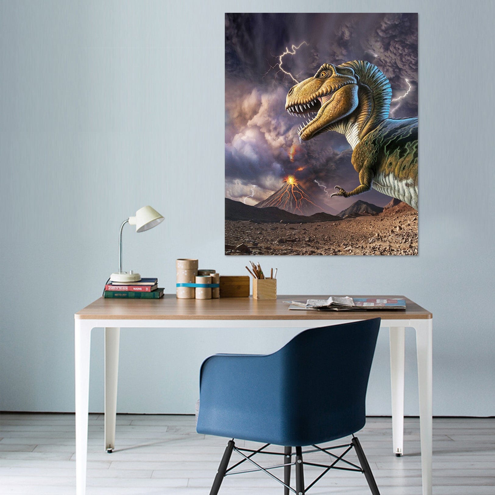 3D Sawtooth Dragon 037 Jerry LoFaro Wall Sticker Wallpaper AJ Wallpaper 2