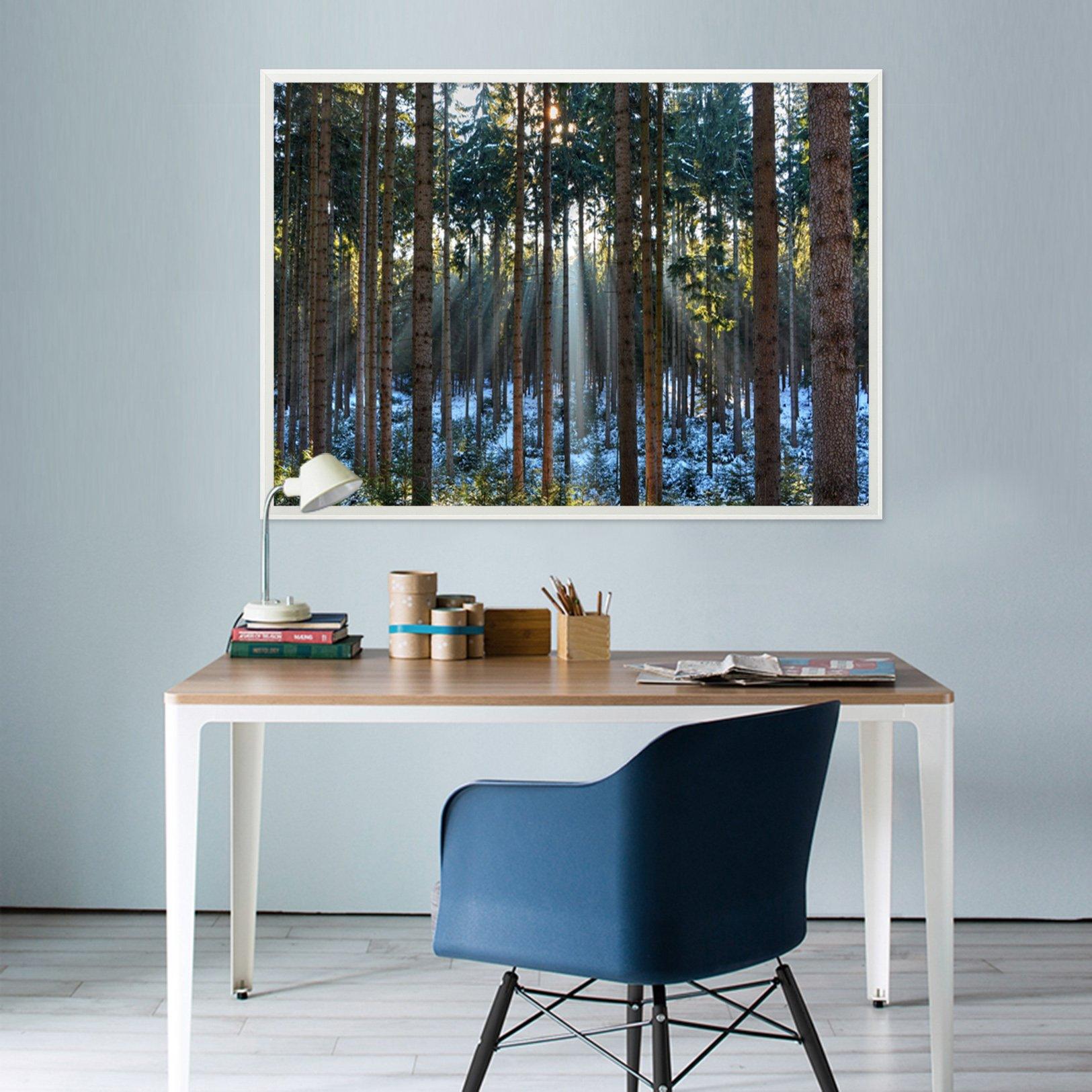 3D Sunshine Melting 049 Fake Framed Print Painting Wallpaper AJ Creativity Home