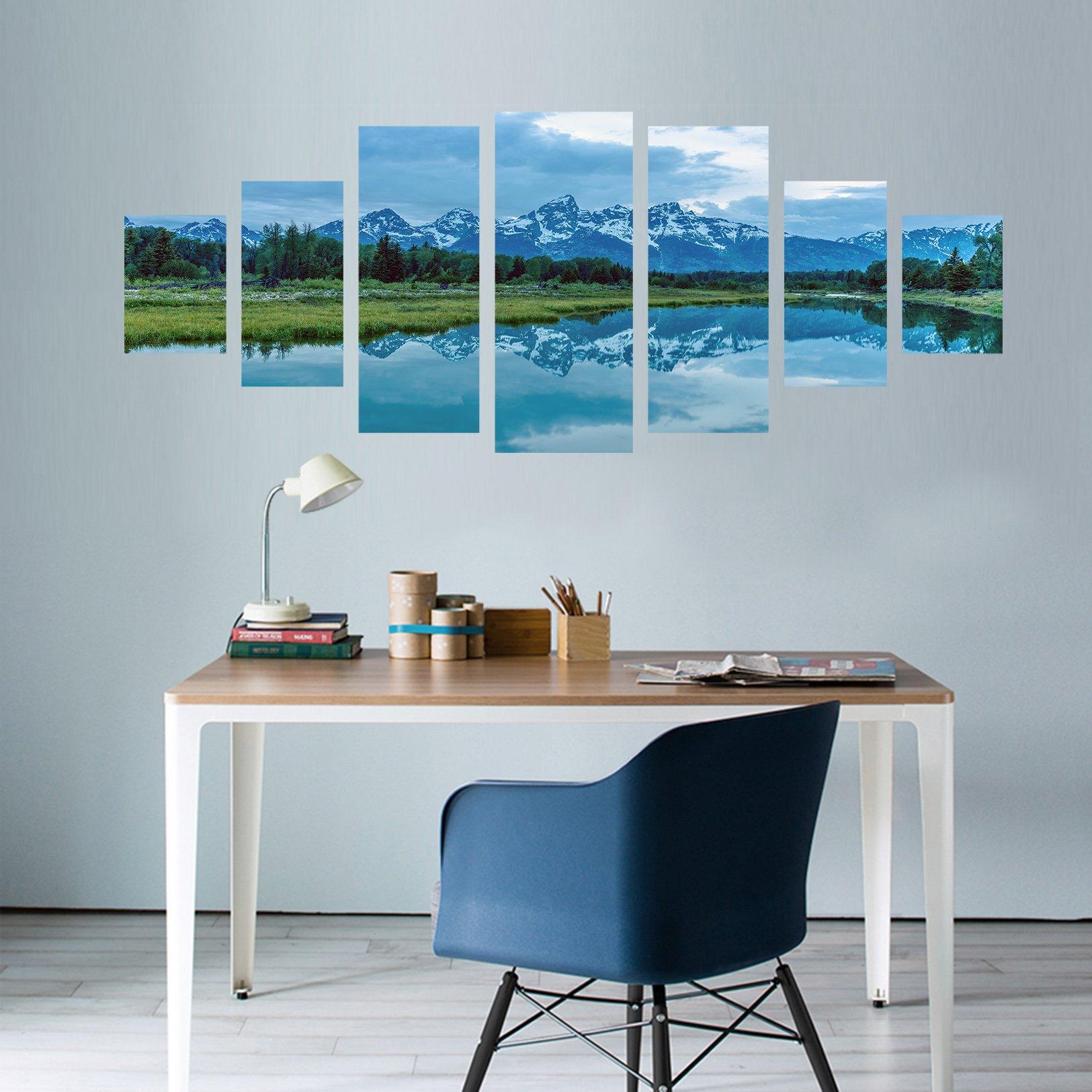 3D Awesome Peaks 181 Unframed Print Wallpaper Wallpaper AJ Wallpaper