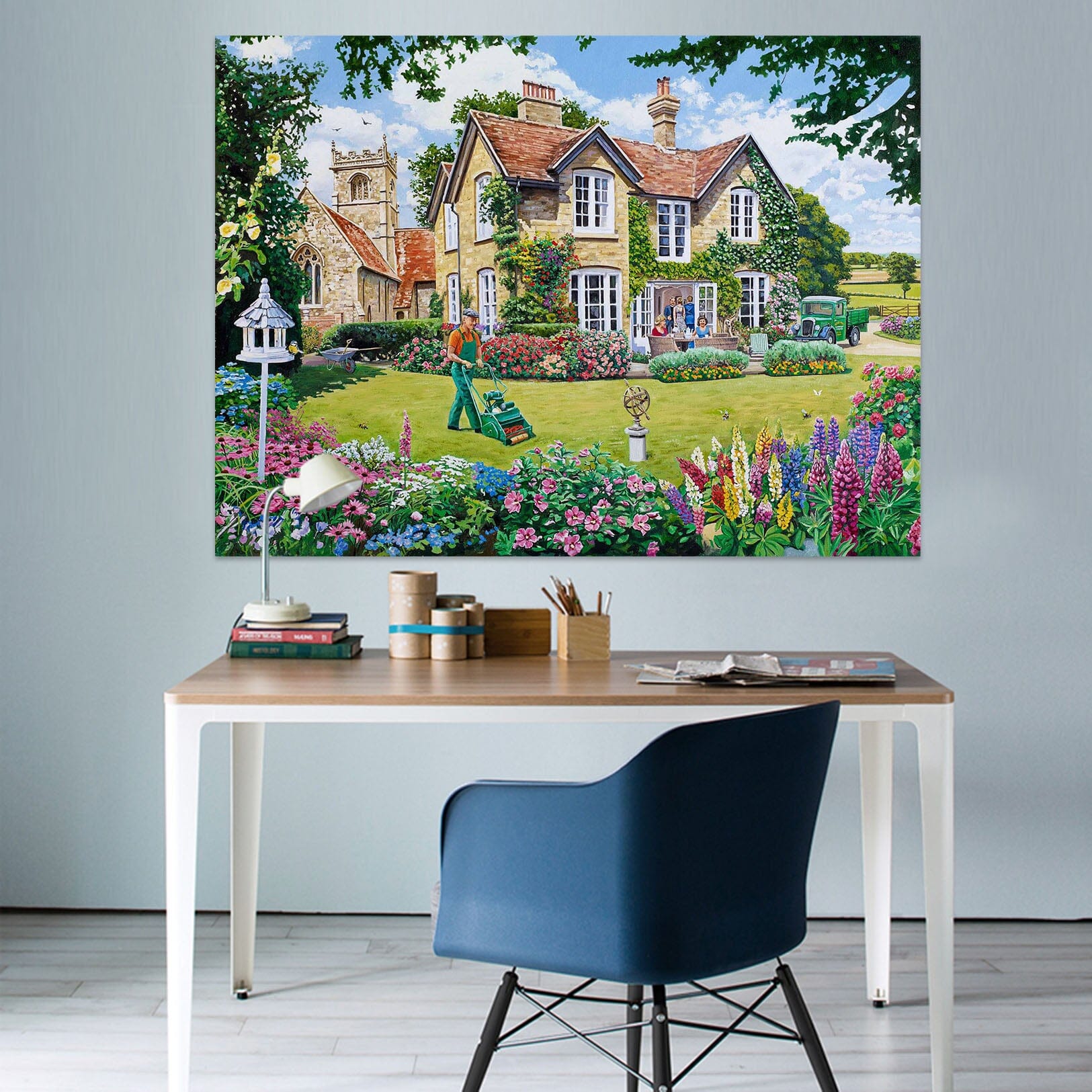 3D The Vicarage 080 Trevor Mitchell Wall Sticker Wallpaper AJ Wallpaper 2