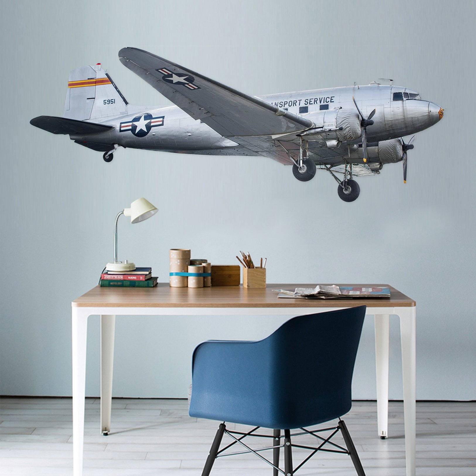 3D Historical-aircraft 0180 Vehicles Wallpaper AJ Wallpaper