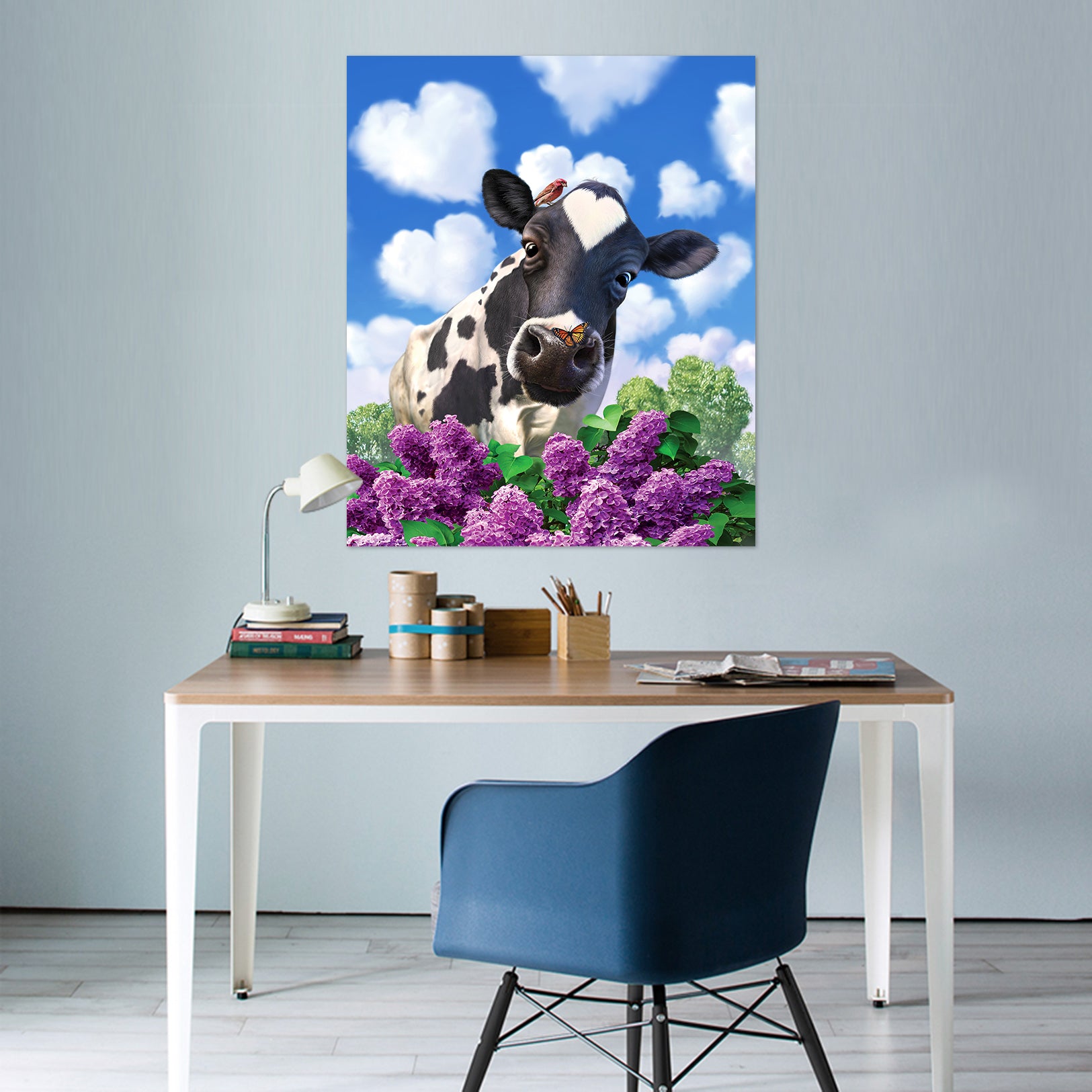 3D Cows 85196 Jerry LoFaro Wall Sticker